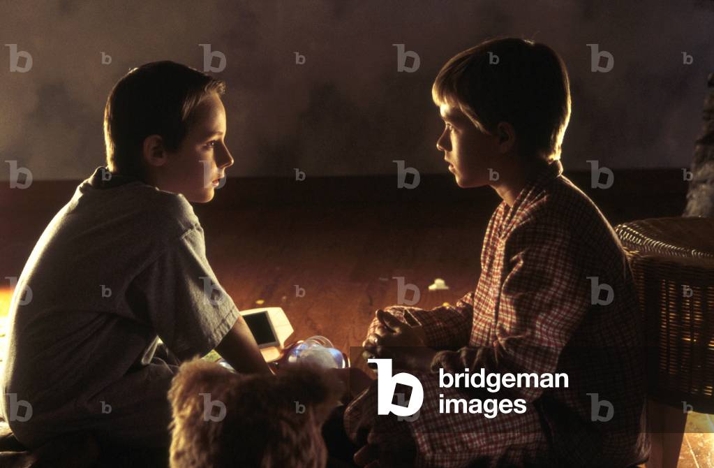 Jake Thomas And Haley Joel Osment, Articial Intelligence Ai 2001 Directed By Steven Spielberg