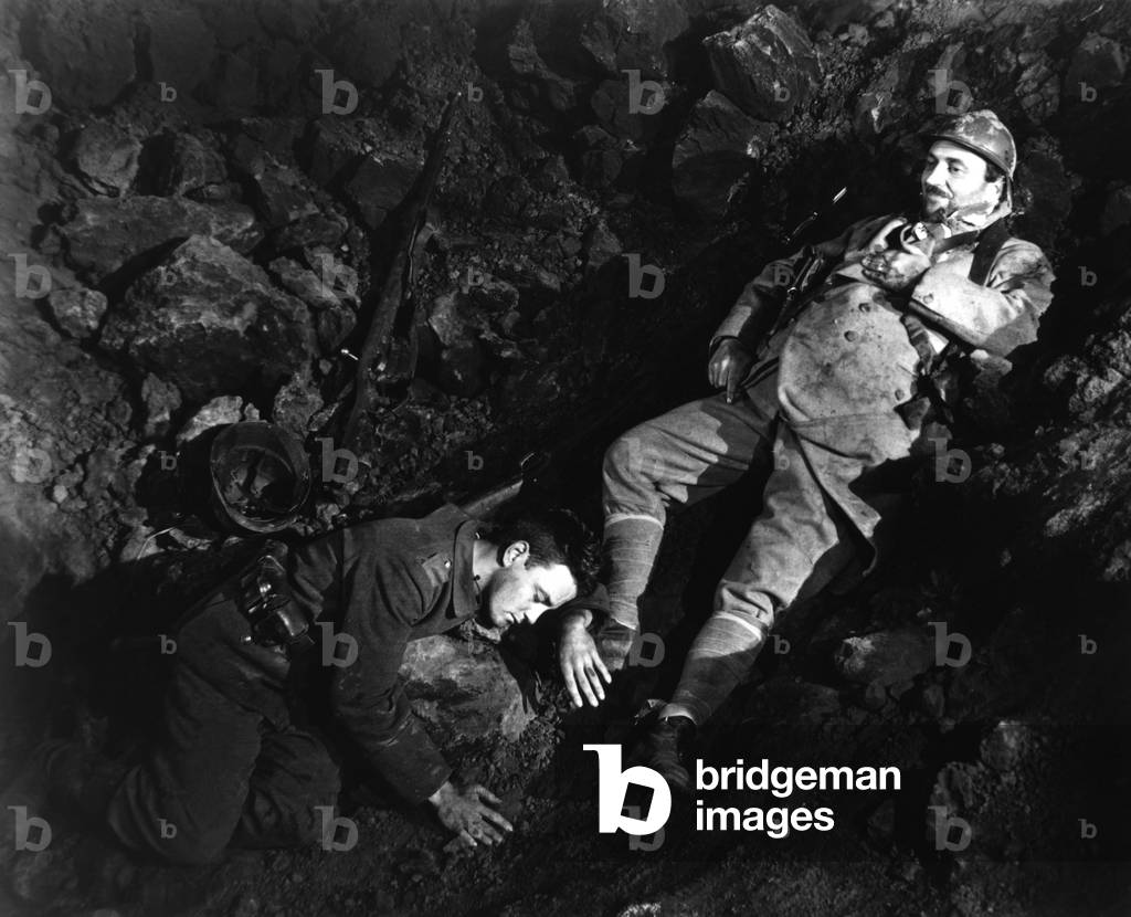 Lew Ayers And Raymond Griffith, All Quiet On The Western Front 1930 Directed By Lewis Milestone