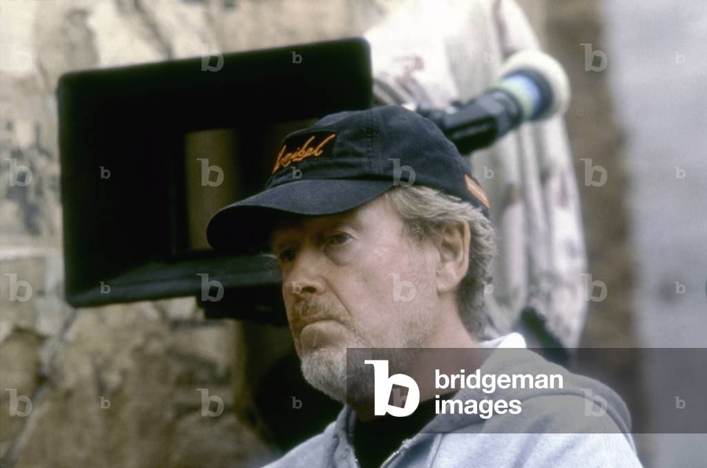 On The Set, Ridley Scott., Black Hawk Down 2001 Directed By Ridley Scott