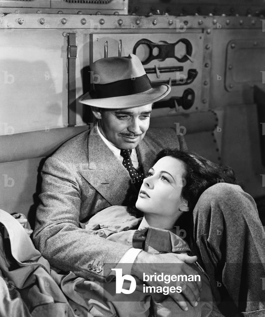Clark Gable And Hedy Lamarr, Comrade X 1940 (film still)
