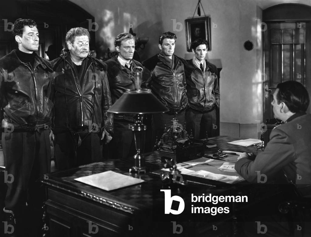 Desperate Journey - Sabotage a Berlin 1942 directed by Raoul Walsh; Warner Bros. Pictures; Ronald Reagan; Alan Hall; Arthur Kennedy; Errol Flynn