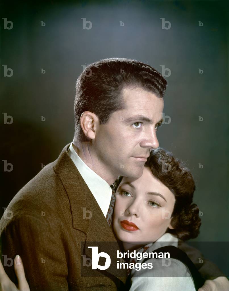 Dana Andrews And Gene Tierney, Where The Sidewalk Ends 1950 Directed By Otto Preminger