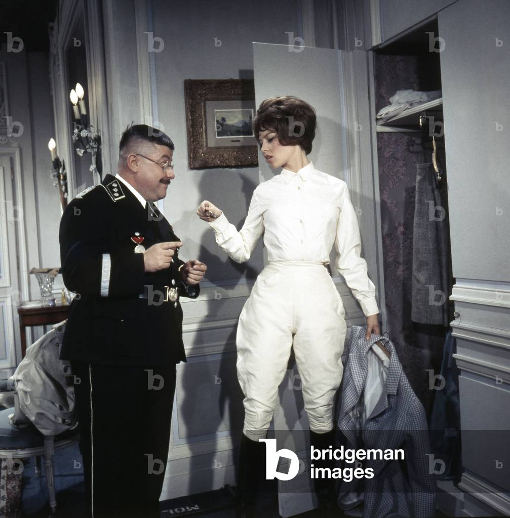 Francis Blanche And Brigitte Bardot, Babette S'En Va En Guerre 1959 Directed By Christian-Jaque