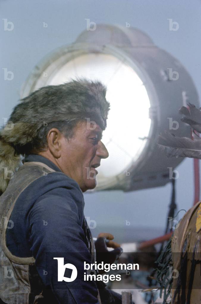 On The Set, John Wayne, The Alamo 1960 Directed By John Wayne