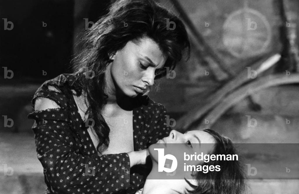 Sophia Loren And Eleonora Brown, La Ciociara 1960 De Vittorio De Sica