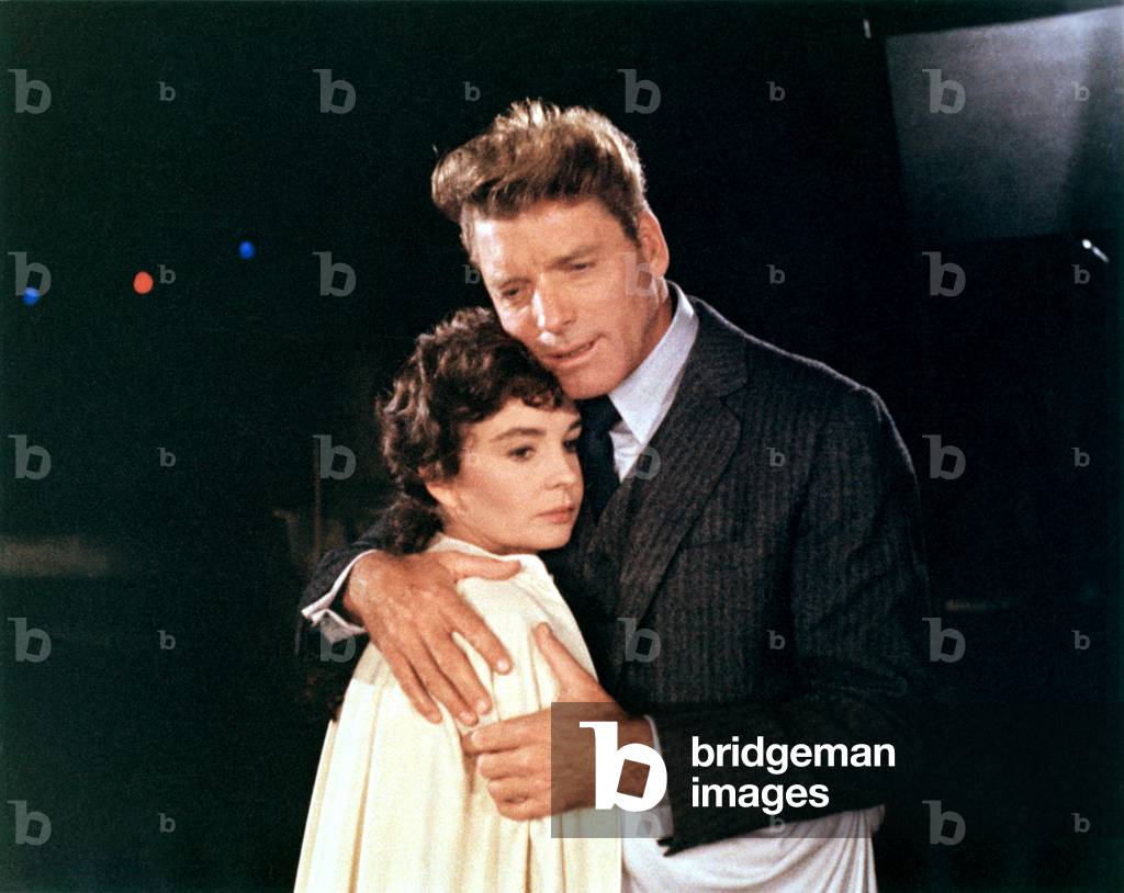 Jean Simmons And Burt Lancaster D'Apres Le Roman De Sinclair Lewis, Elmer Gantry 1960 Directed By Richard Brooks