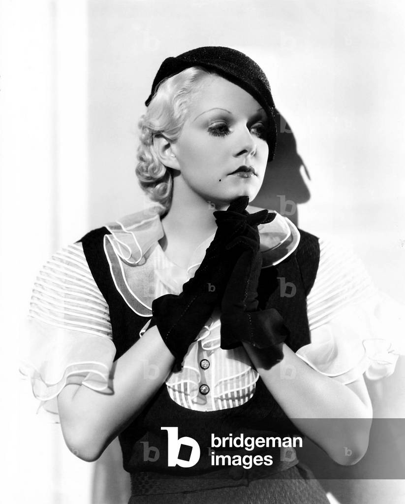 DINNER AT EIGH, 1934 directed by GEORGE CUKOR Jean Harlow (b/w photo)