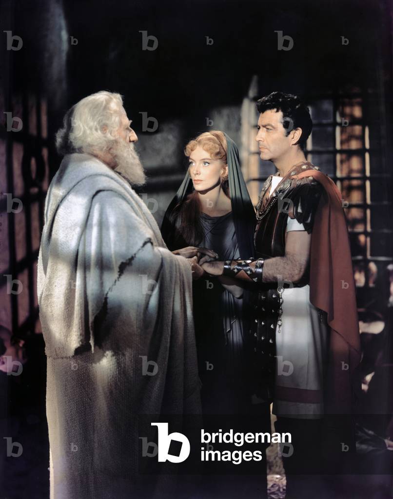 Finlay Currie, Deborah Kerr And Robert Taylor.