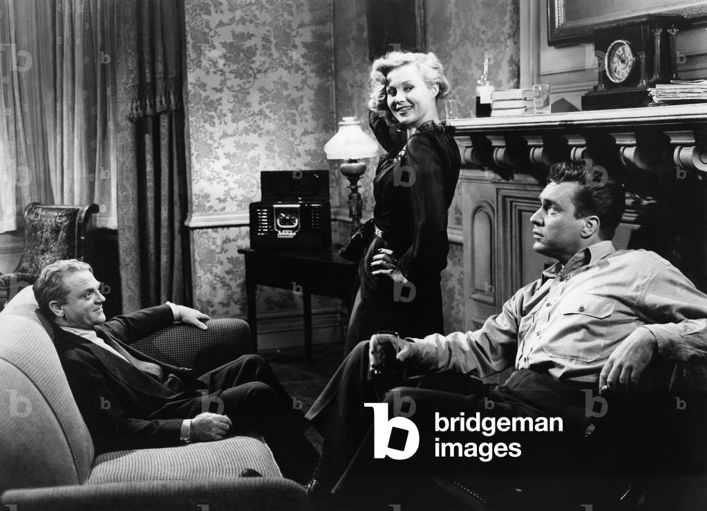 James Cagney, Virginia Mayo And Edmond O'Brien, White Heat 1949 Directed By Raoul Walsh