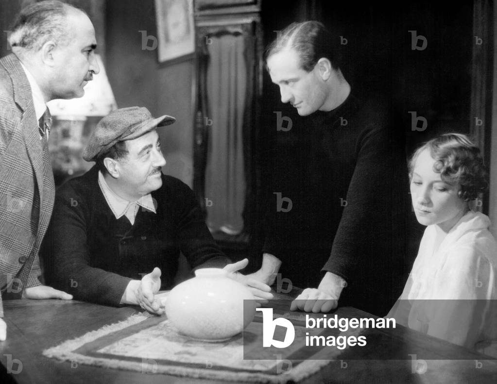 Fernand Charpin, Raimu, Pierre Fresnay Et Orane Demazis.