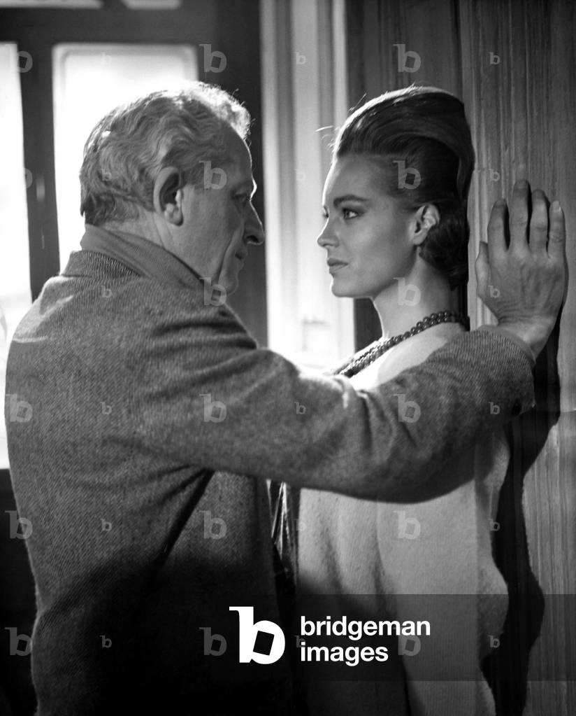 On The Set, Jules Dassin Directs Romy Schneider, 10.30 Pm In Summer 1965 Directed By Jules Dassin