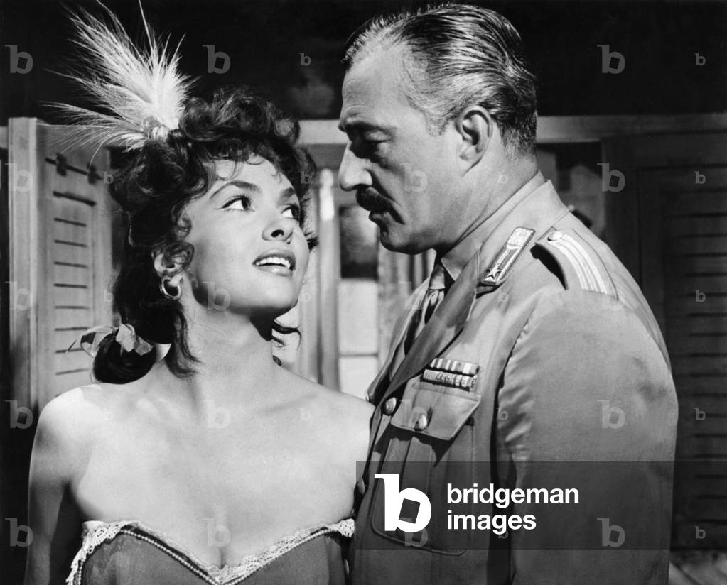 Gina Lollobrigida And Vittorio De Sica