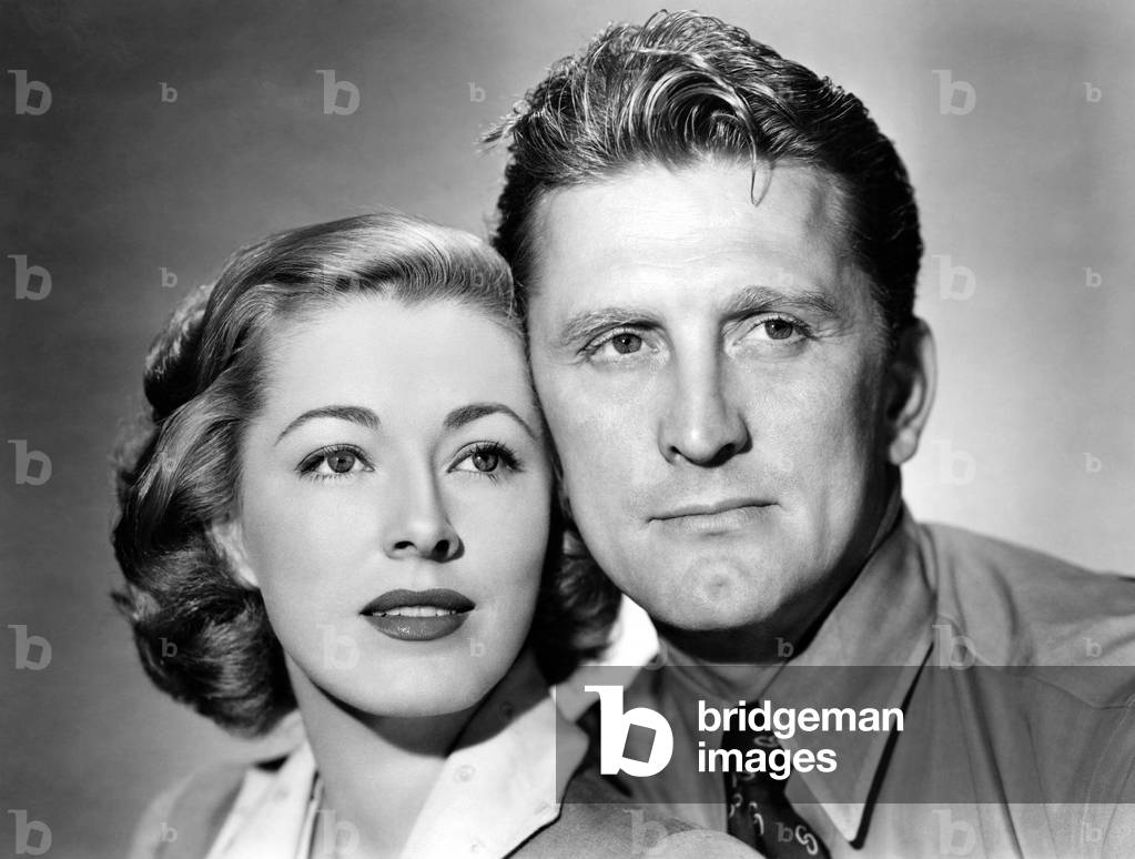Eleanor Parker And Kirk Douglas, Detective Story 1951 Directed By William Wyler