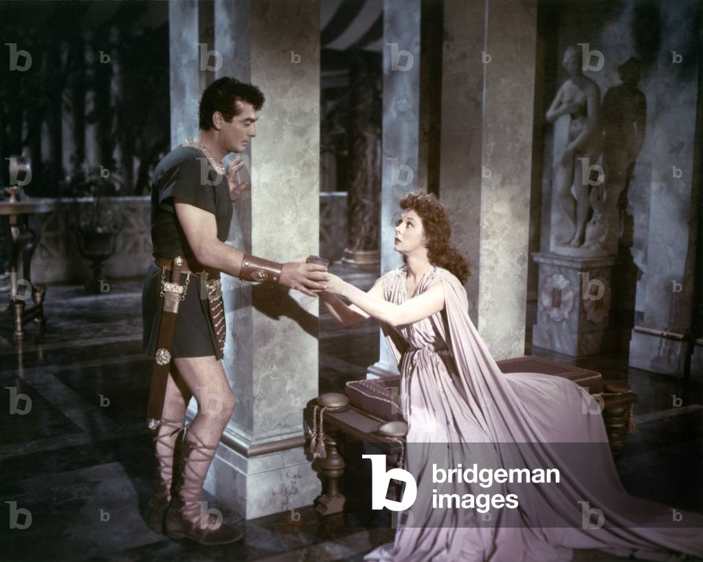 Victor Mature And Susan Hayward, Demitrius And The Gladiators 1954 Directed By Delmer Daves