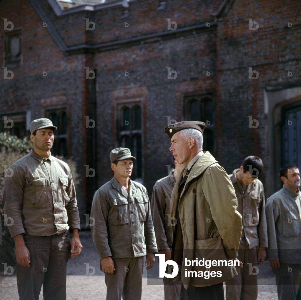 Clint Walker, Charles Bronson And Lee Marvin., The Dirty Dozen 1967 Directed By Robert Aldrich