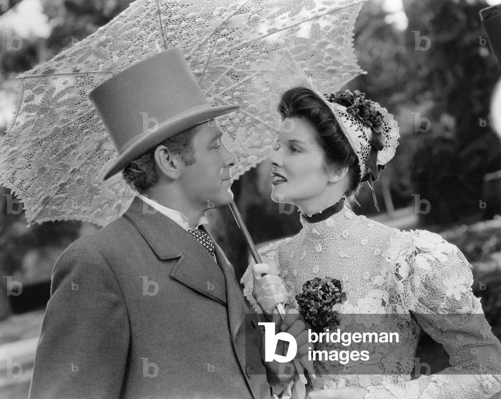 Herbert Marshall And Katharine Hepburn, A Woman Rebels 1936 Directed By Mark Sandrich
