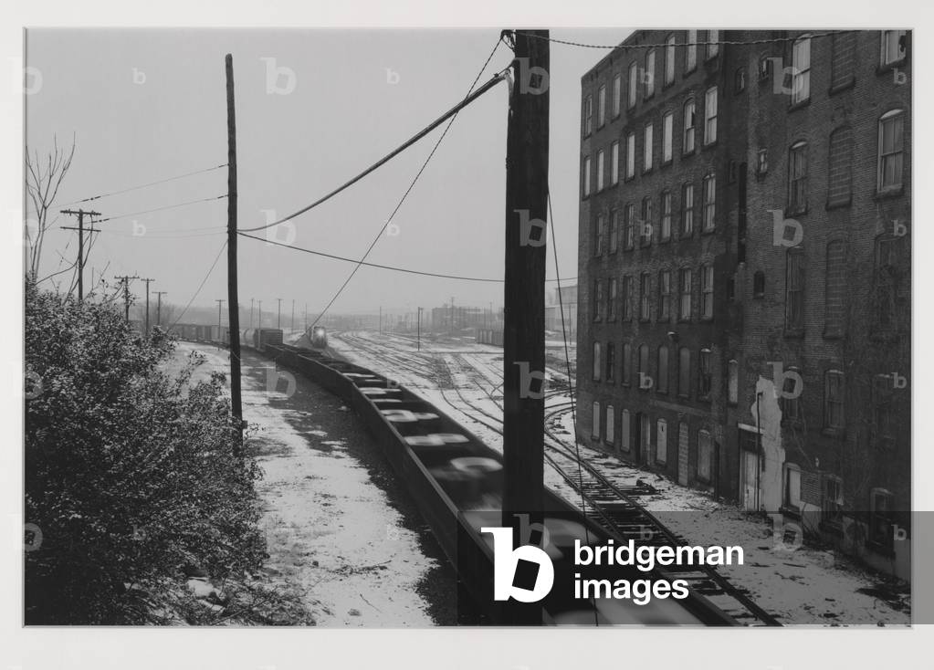 Conrail Yard, Reading, Berks County, Pennsylvania, negative 1989 (gelatin silver print)