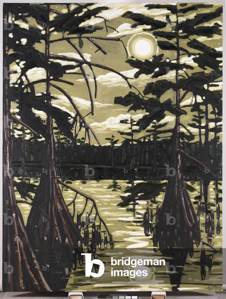 Catfish Moon, 1986 (oil on canvas)