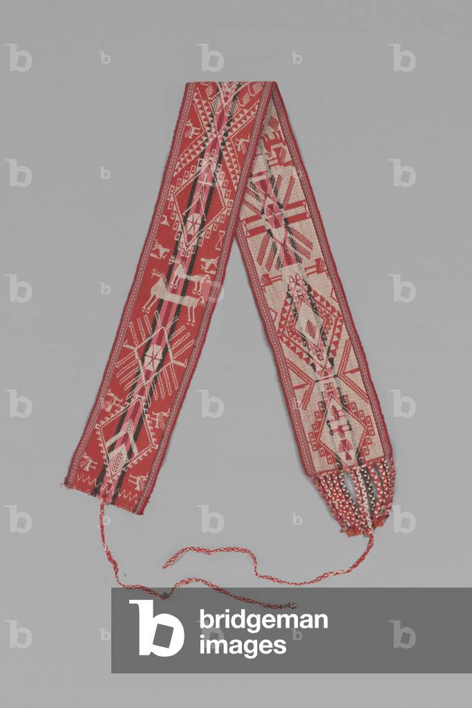 Belt (huaka), mid 20th century (wool)