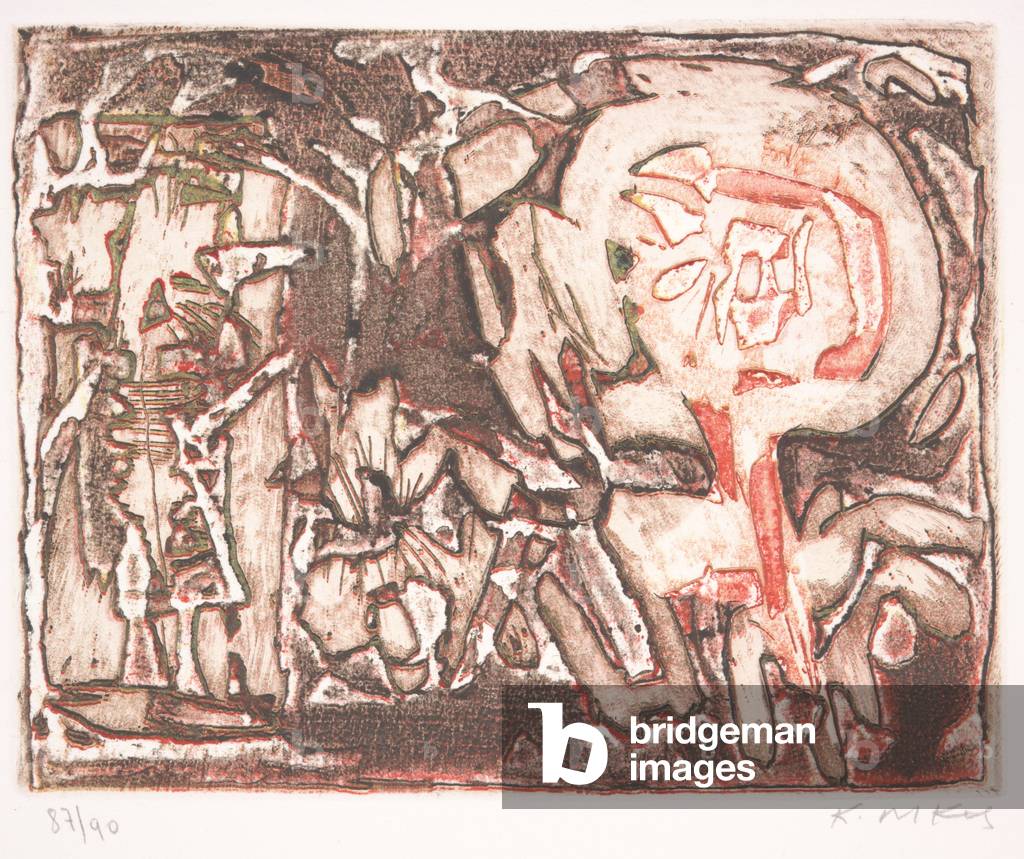 Spring Festival (colour aquatint)