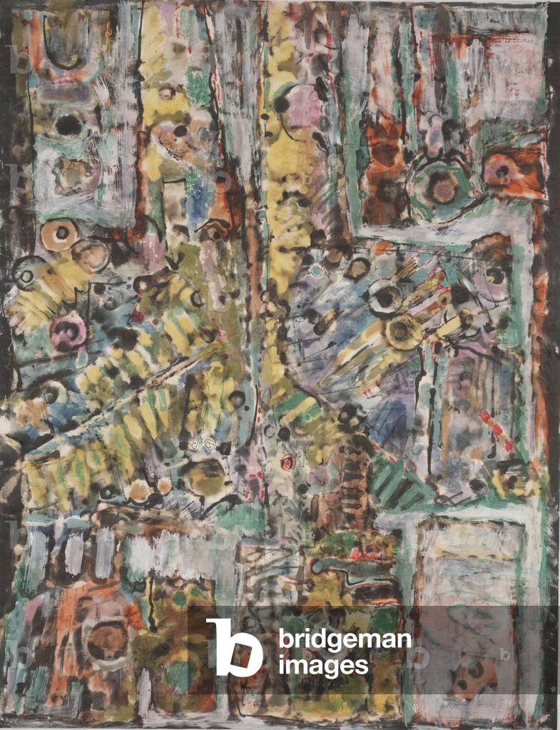 Untitled, c.1977 (watercolor and mixed media)
