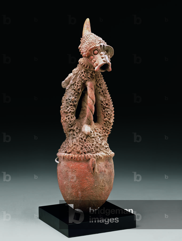 Vessel (itinate), early 20th century (terracotta)