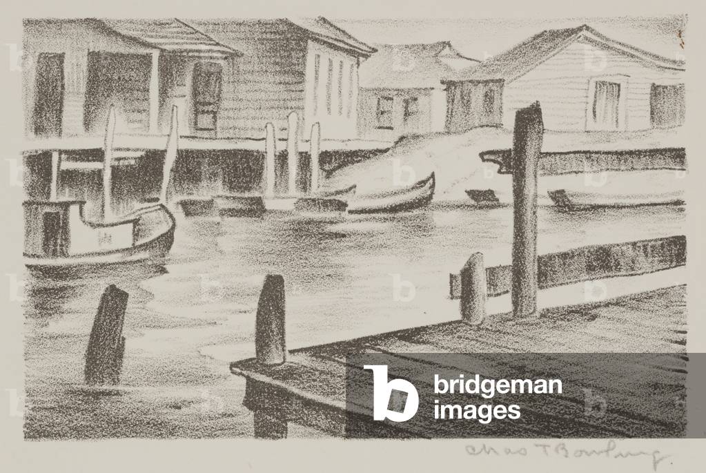 Fishing Port (litho)