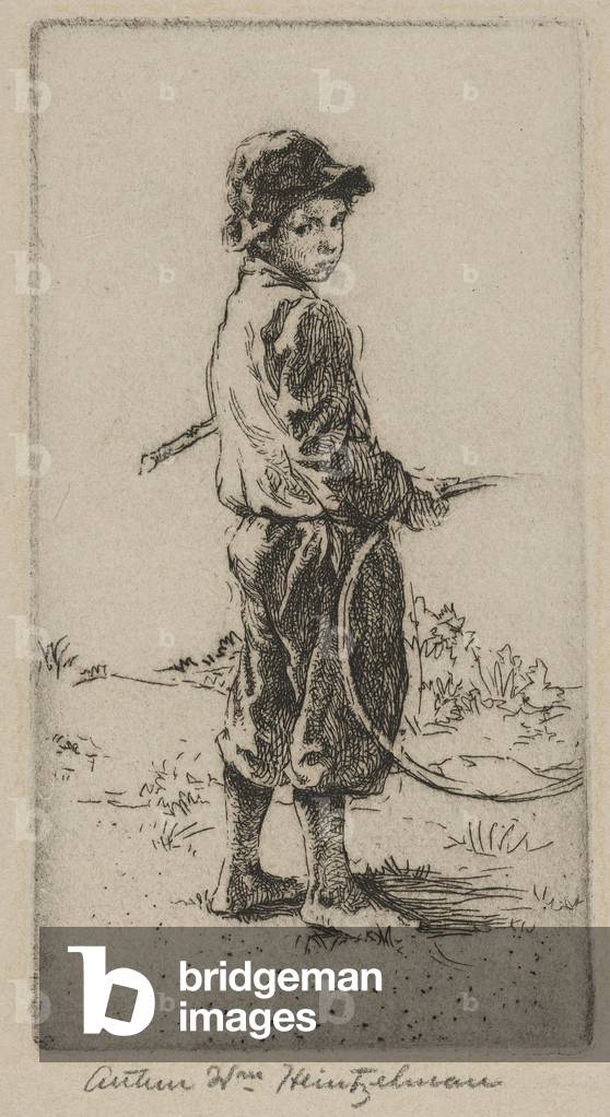 Young Boy (etching)