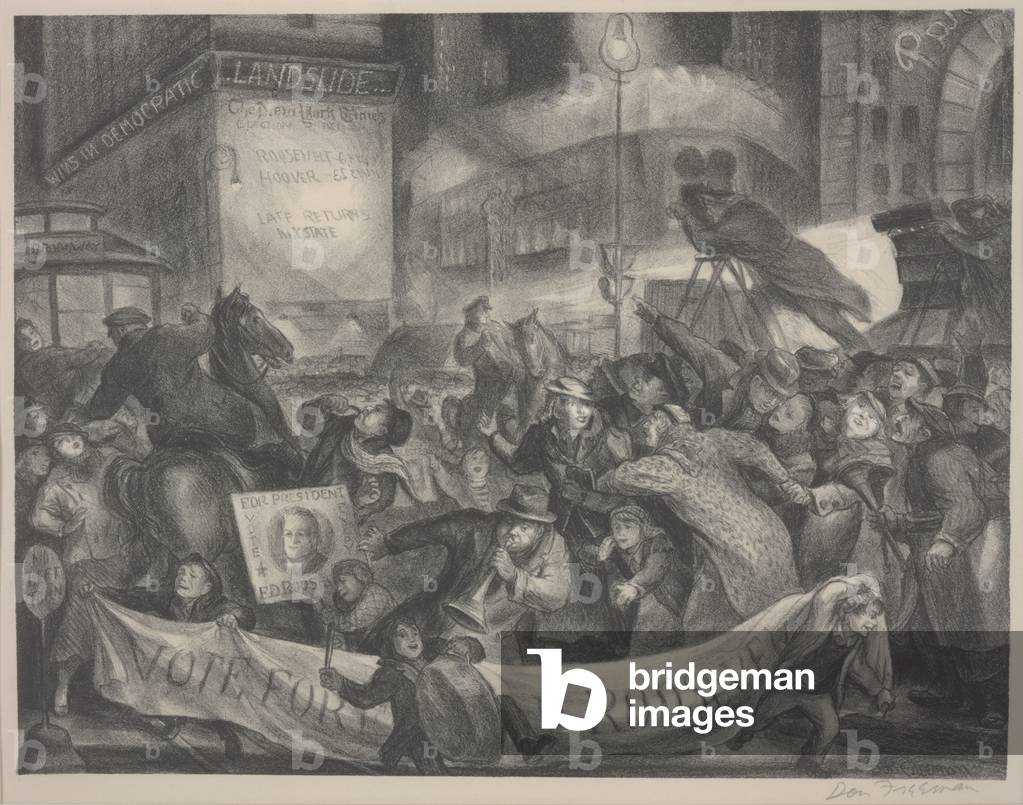 Election, c.1933-1934 (lithograph)