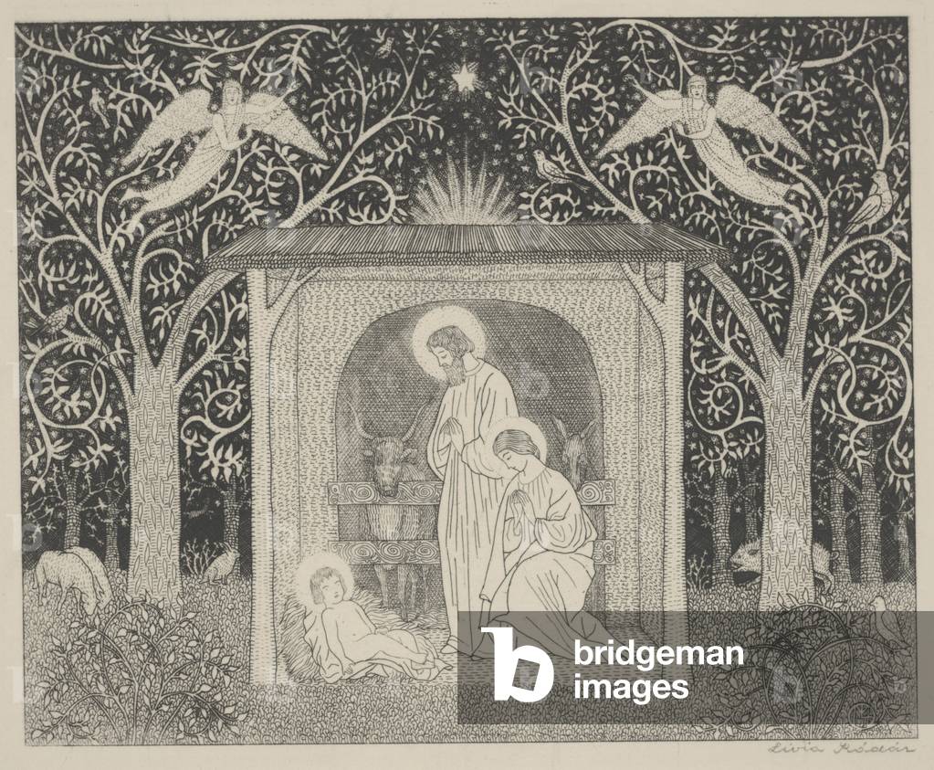 Nativity (etching)