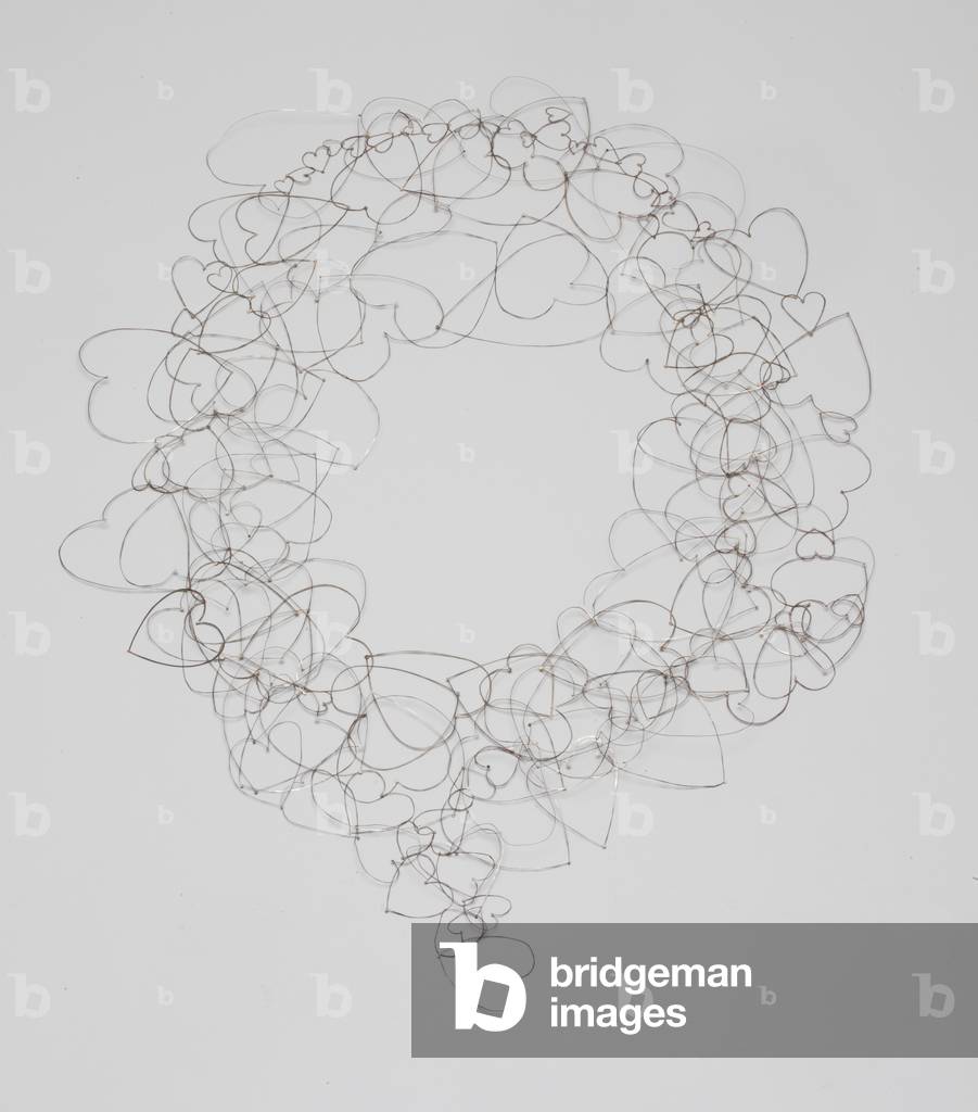 Hearts necklaces, 2004 (iron)
