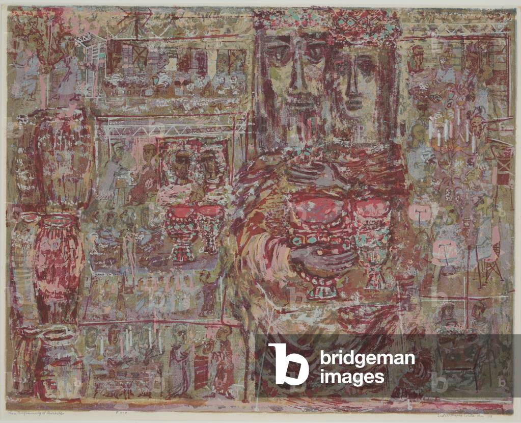 This Beginning of Miracles, 1953 (silkscreen)