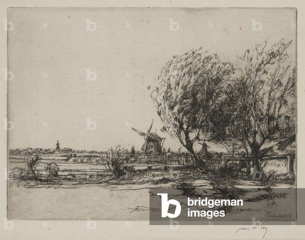 Omval, 1910 (etching)