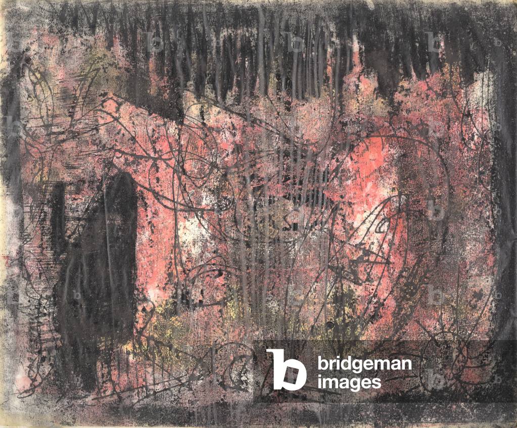 Morning Bird (monotype)
