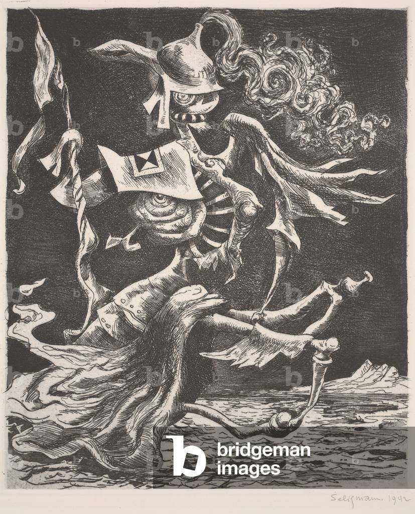 Phantom of the Past, 1942 (etching & aquatint)