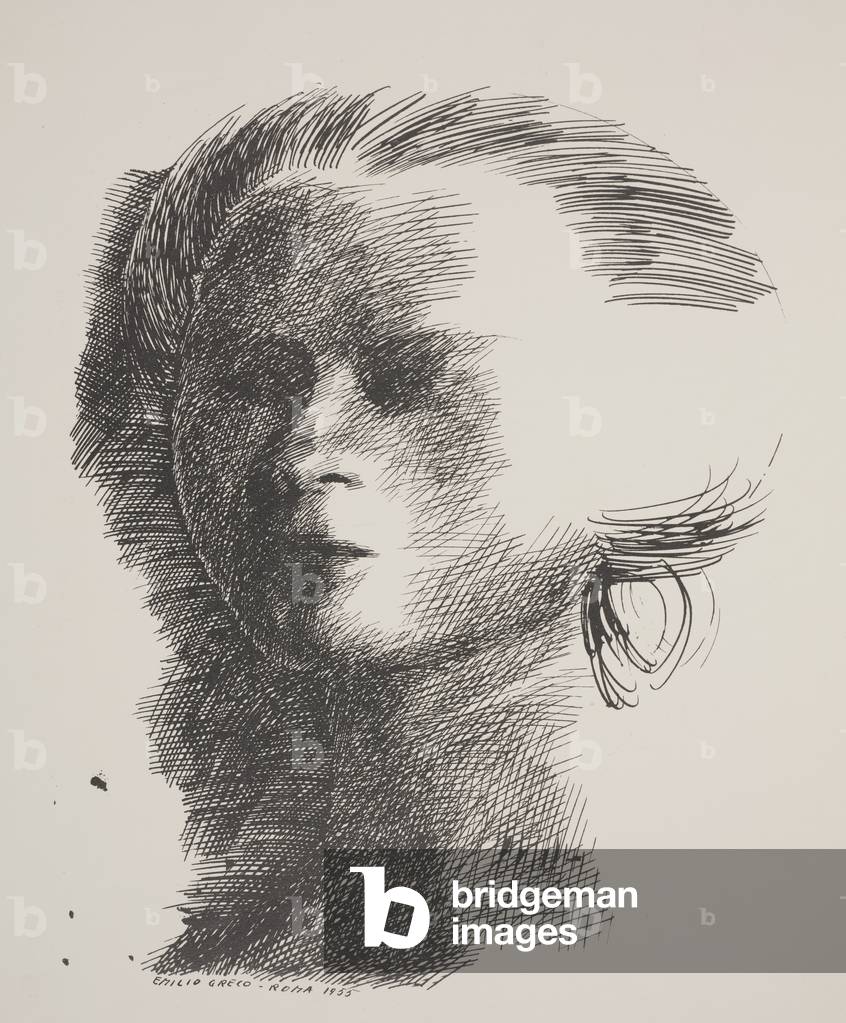Head, 1955 (lithograph)