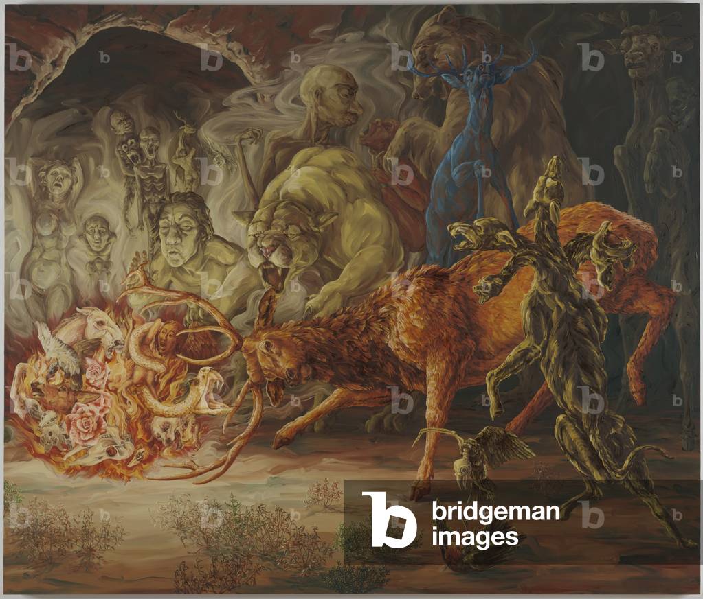 The Temptation of St. Anthony, 1993 (oil on linen)
