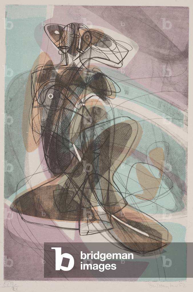 Untitled, 1952 (colour intaglio)