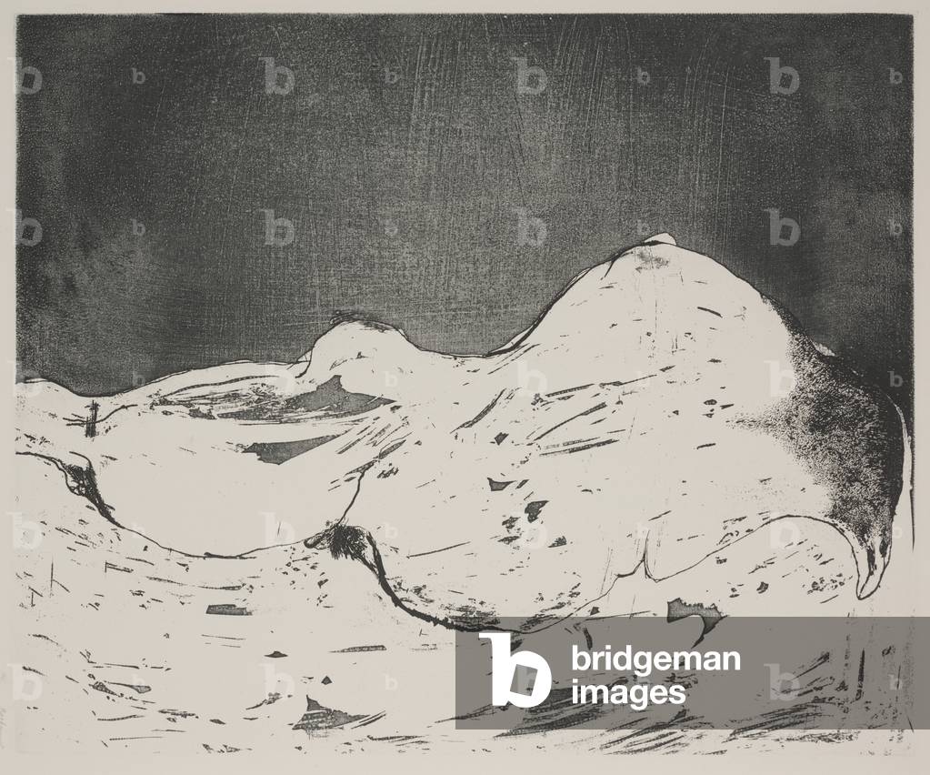 Bird Man (etching)