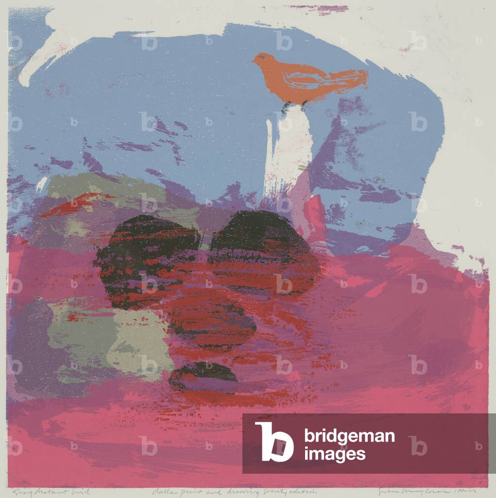 Sing Distant Bird, 1962 (silkscreen)