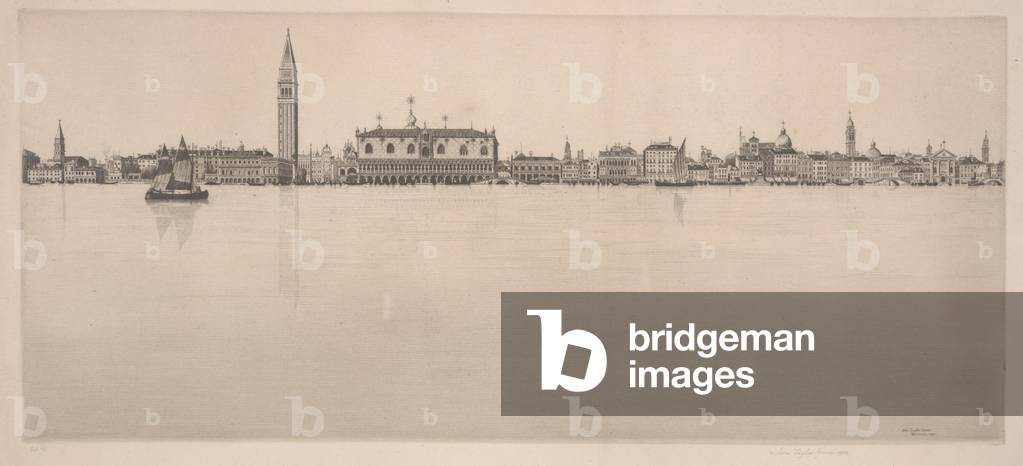 La Bella Venezia, 1930 (etching)