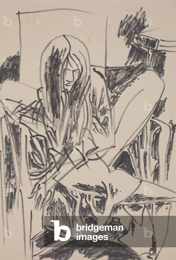 Untitled, 1960 (felt-tip marker on paper)
