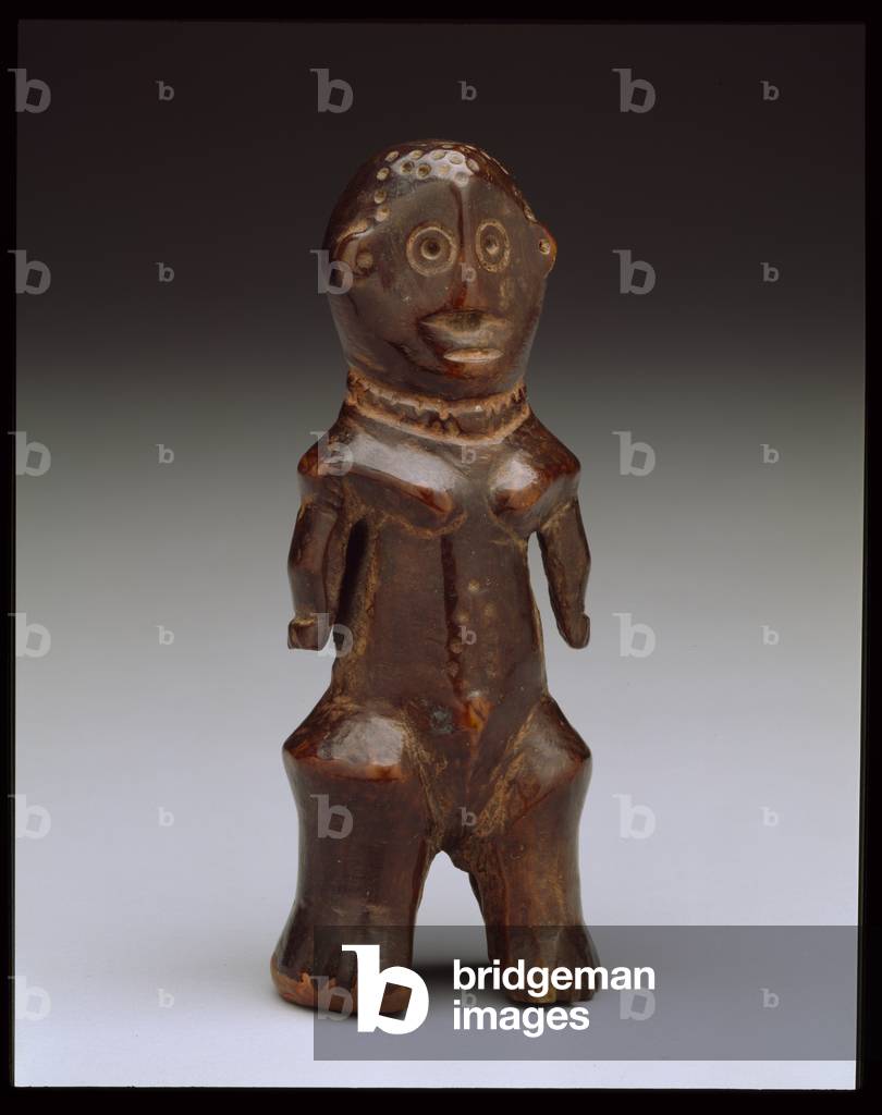 Standing female figure, 19th-20th century (ivory)