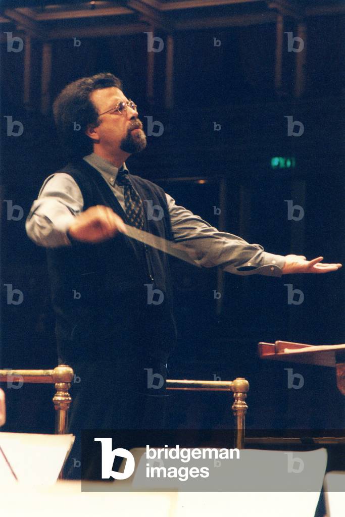 Giuseppe Sinopoli conducting rehearsal