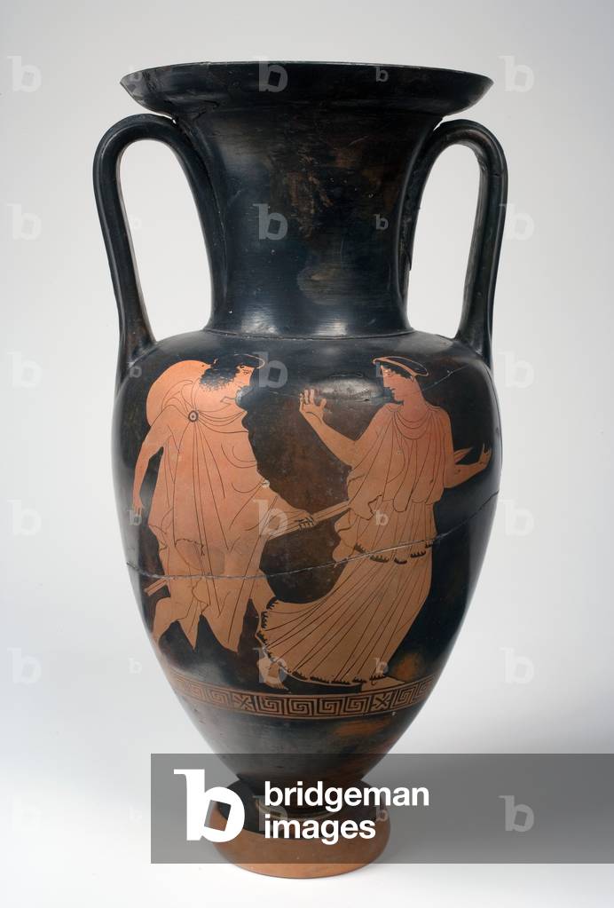 Red-Figure Nolan Amphora, Classical period, 450-420 BC (terracotta)