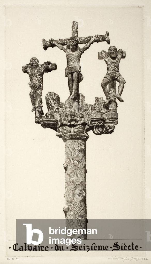 A Breton Calvary, also called 