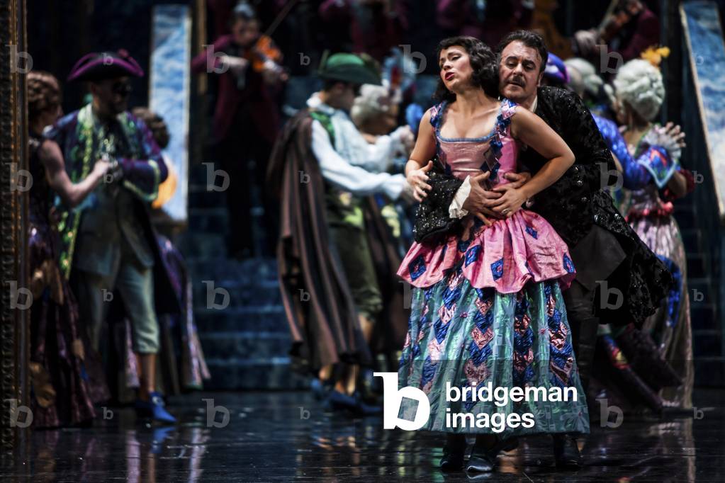 Rocio Ignacio as Zerlina and Carlos Alvarez as Don Giovanni (photo)