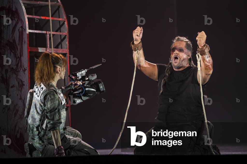 Gregory Kunde as Samson in the opera 'Samson et Dalila', at the Teatro de la Maestranza, Seville, November 2019 (photo)