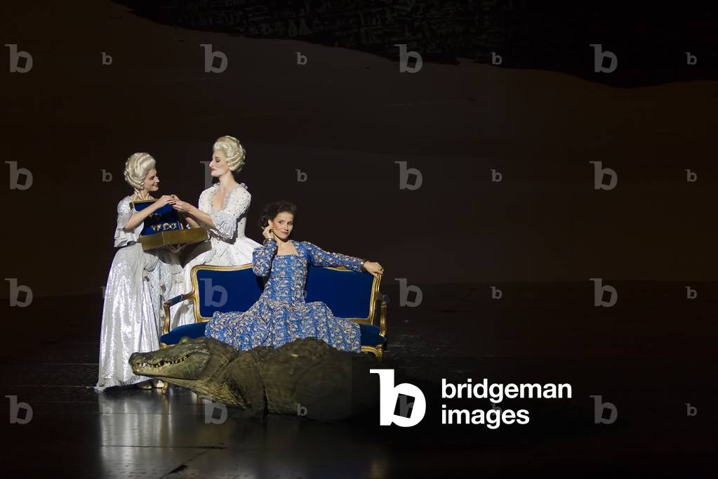 Elena de la Merced as Cleopatra (photo)