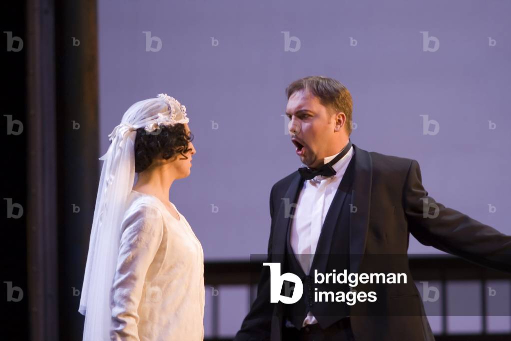 Raquel Lojendio as Zerlina and Wojtek Gierlach as Masetto (photo)
